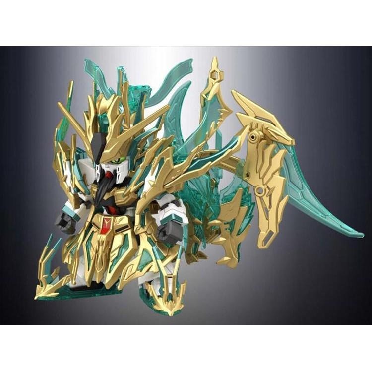 [BANDAI正品]SD鋼彈 三國創傑傳 34 武聖關羽雲長 Nu鋼彈 武神關羽雲長 牛鋼-細節圖6