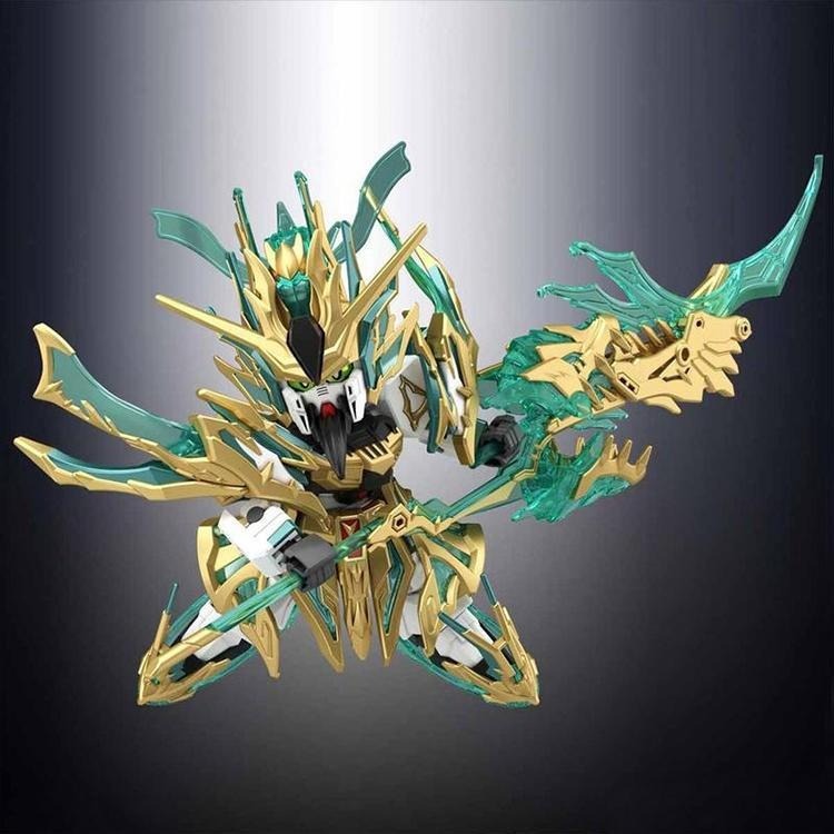 [BANDAI正品]SD鋼彈 三國創傑傳 34 武聖關羽雲長 Nu鋼彈 武神關羽雲長 牛鋼-細節圖7