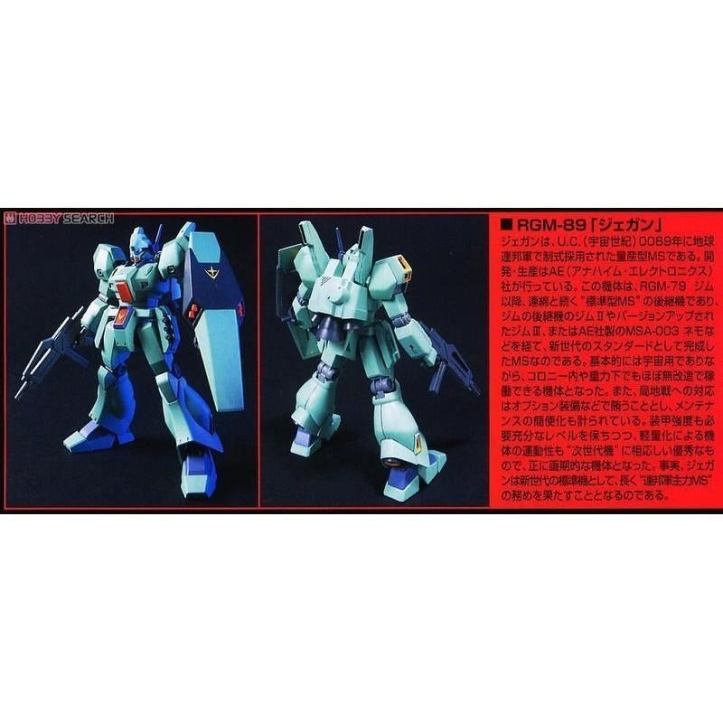 [BANDAI正品] HGUC 097 1/144 HG 傑鋼 傑剛 RGM-89 JEGAN-細節圖8