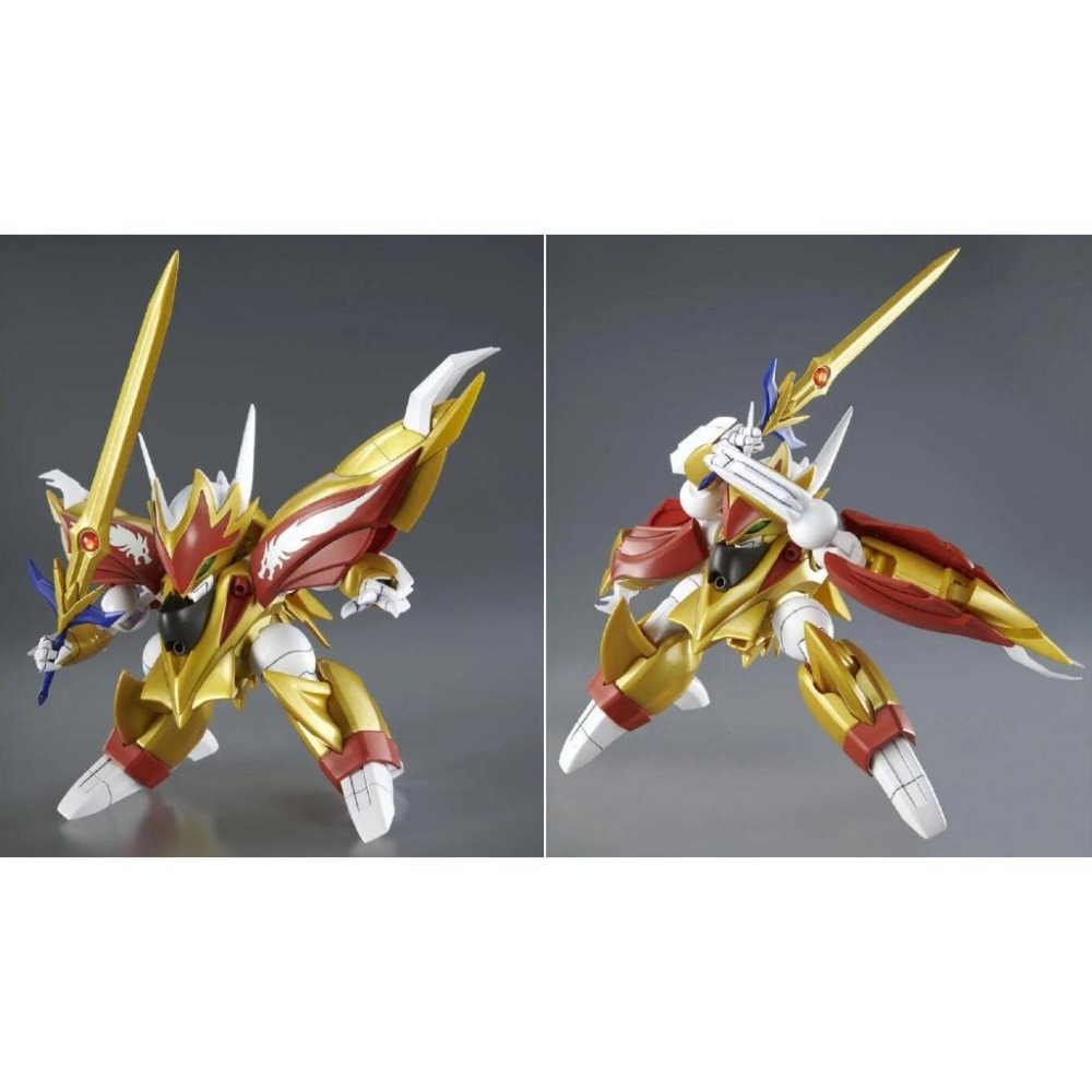 [BANDAI正品] HG 魔神英雄傳2 龍星丸 金色的魔神 Ryuseimaru-細節圖6
