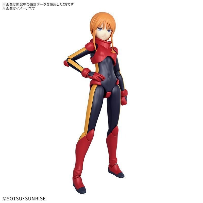 [BANDAI正品]Figure-rise Standard FRS ZZ鋼彈 普露2號 機動戰士鋼彈ZZ 組裝模型-細節圖2