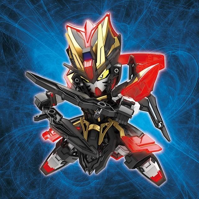 [BANDAI正品]SD鋼彈 三國創傑傳 25 荀彧 漆黑攻擊鋼彈-細節圖2