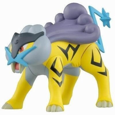 [BANDAI正品有銀標紙證]寶可夢 10 三聖獸 雷公 Pokémon PLAMO 收藏集 神奇寶貝 組裝模型-細節圖6