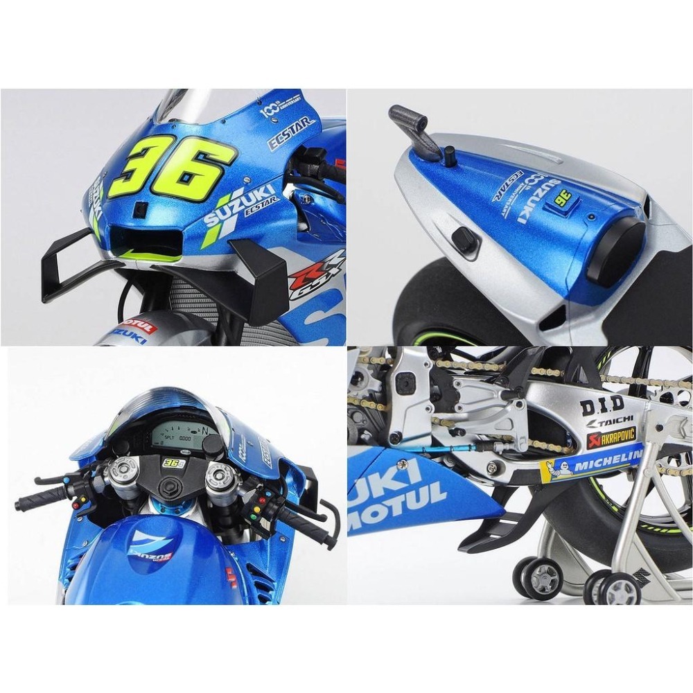 TAMIYA正品 田宮 1/12 SUZUKI 鈴木 ECSTAR GSX-RR ＇20 機車 重機-細節圖4