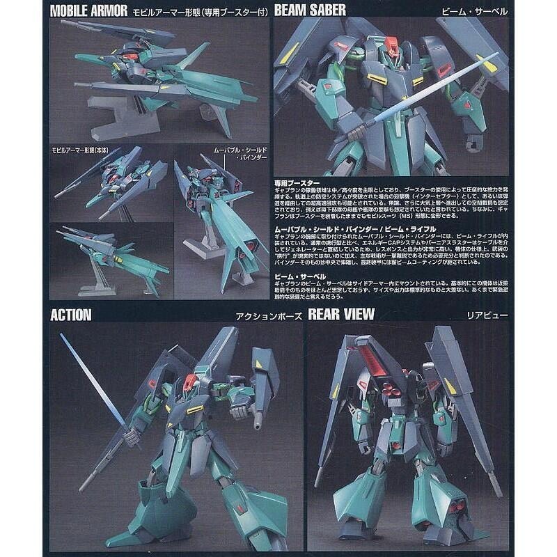 [BANDAI正品] HGUC 042 1/144 HG ORX-005 GAPLANT 機動型 蓋布蘭 長程推進器-細節圖7