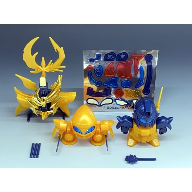 [BANDAI正品] BB戰士 113 號 新SD戰國傳 傳說大將軍篇 風車百式-細節圖8