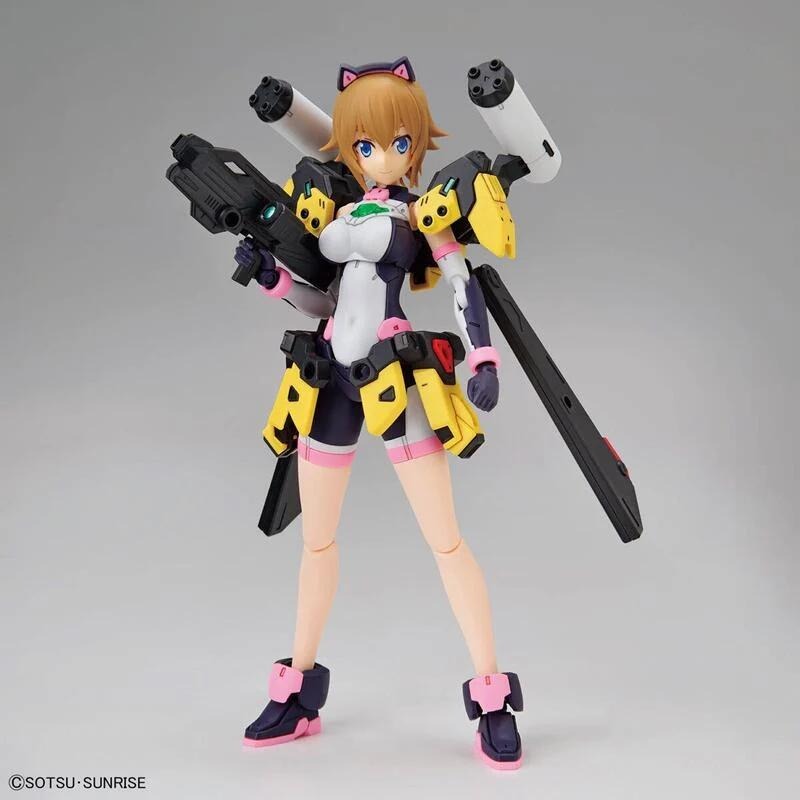 [BANDAI正品]Figure-rise Standard FRS 虛擬化身文奈 組裝模型-細節圖5