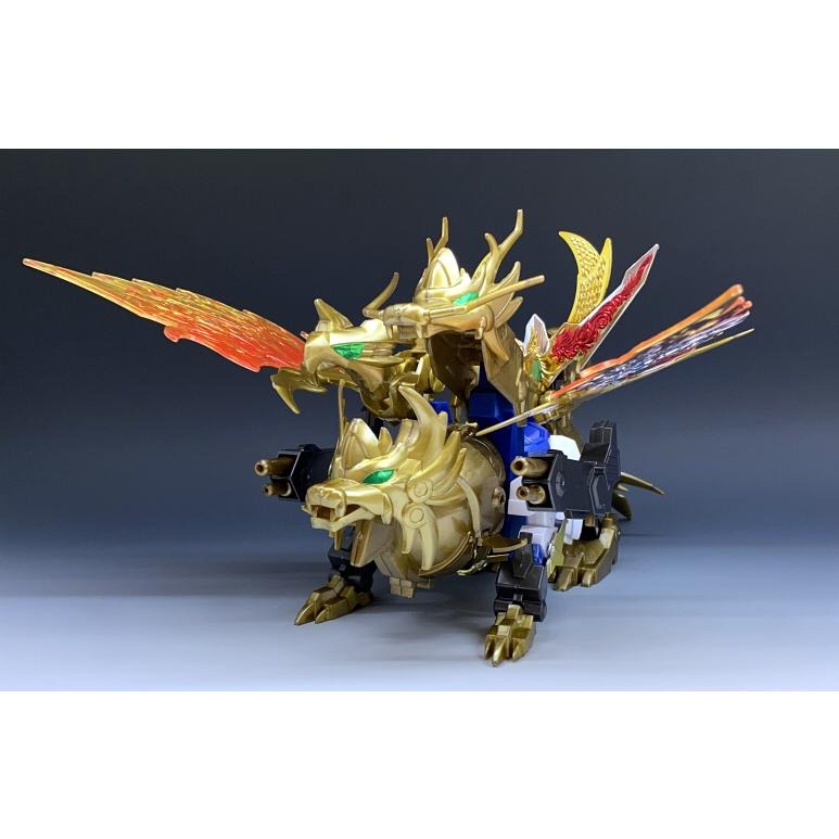 [BANDAI正品] BB戰士 167 超SD戰國傳 武神輝羅鋼 輝羅鋼極彩 輝神大將軍 獅龍鳳-細節圖4