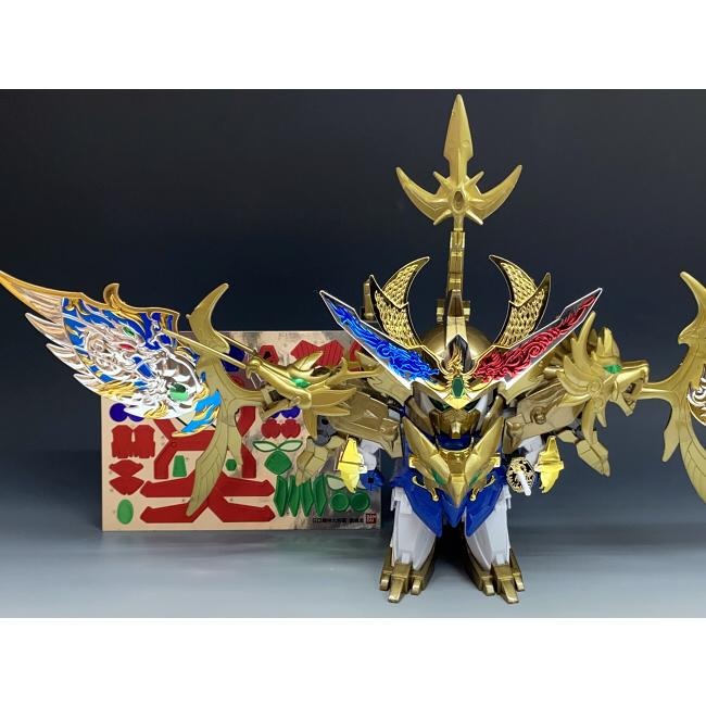 [BANDAI正品] BB戰士 167 超SD戰國傳 武神輝羅鋼 輝羅鋼極彩 輝神大將軍 獅龍鳳-細節圖7