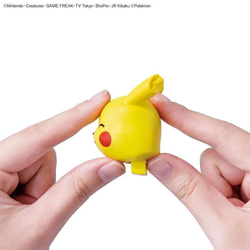 [BANDAI正品有銀標紙證] 寶可夢 快組版 16 皮卡丘 坐姿 神奇寶貝 POKEPLA收藏集 模型收藏-細節圖8