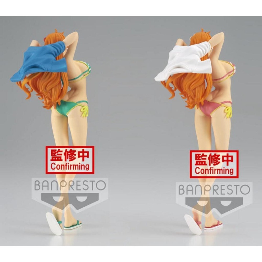 BANPRESTO正版 代理版 景品 海賊王 航海王 GRANDLINE GIRLS假期 娜美 ver.A ver.B-細節圖7