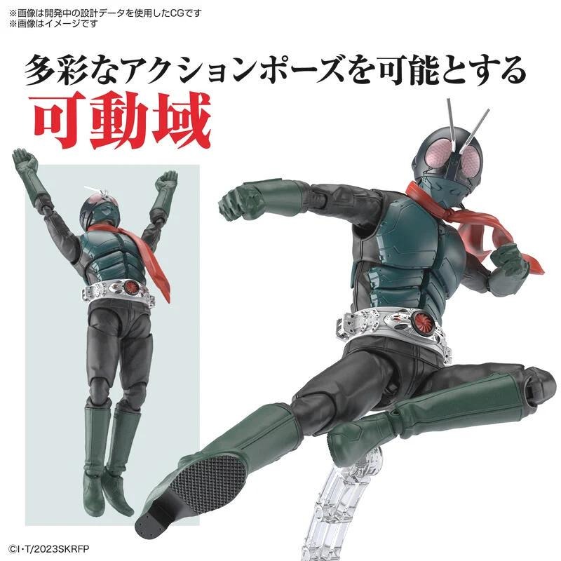 [BANDAI正品]Figure-rise Standard 假面騎士（新．假面騎士）SHIN MASKED RIDER-細節圖8
