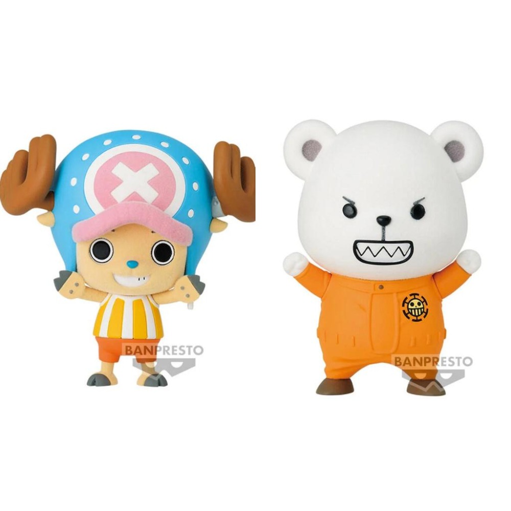 BANPRESTO正版 代理版 景品 航海王 Fluffy Puffy 喬巴&培波 (A:喬巴) (B:培波)-細節圖2