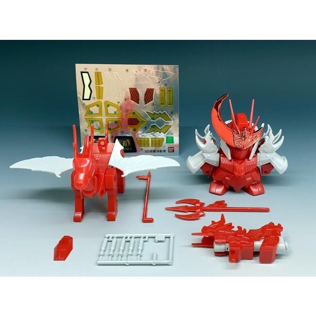 [BANDAI正品] BB戰士 99 號 新SD戰國傳 地上最強編 赤龍頑駄無-細節圖8