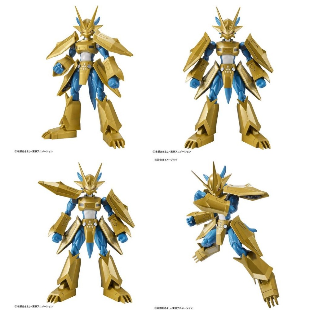[BANDAI正品銀證]Figure-rise Standard 數碼寶貝 瑪格納獸 金甲龍獸 MAGNAMON-細節圖6