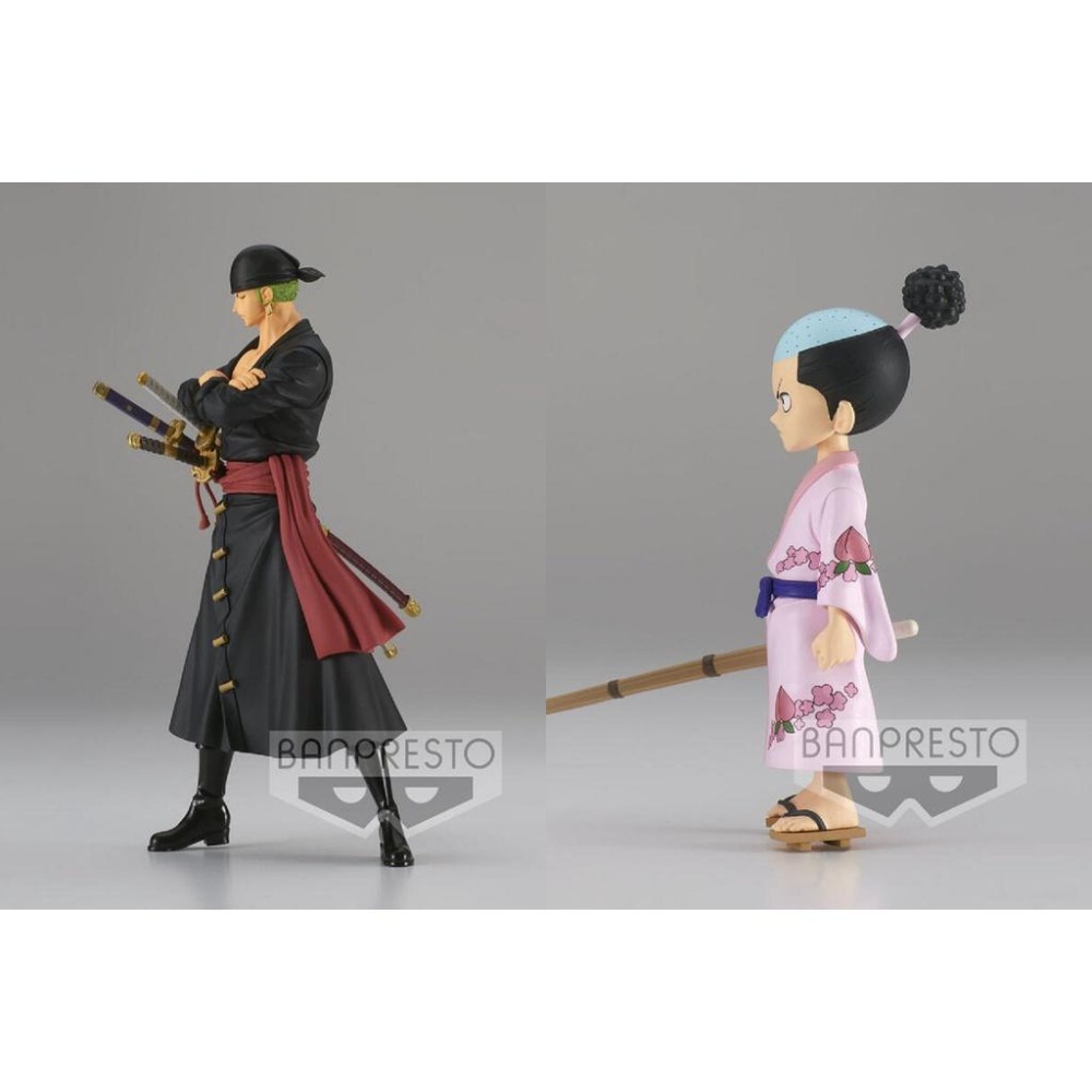 BANPRESTO正版 代理版 景品 航海王 DXF 和之國 vol.5 (A:羅羅亞·索隆).(B:光月桃之助)-細節圖6