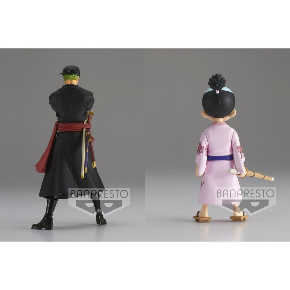 BANPRESTO正版 代理版 景品 航海王 DXF 和之國 vol.5 (A:羅羅亞·索隆).(B:光月桃之助)-細節圖7