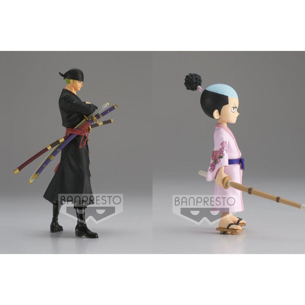 BANPRESTO正版 代理版 景品 航海王 DXF 和之國 vol.5 (A:羅羅亞·索隆).(B:光月桃之助)-細節圖8