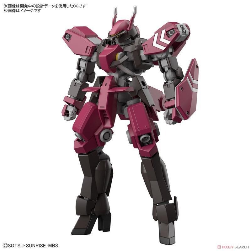 [BANDAI正品] 鐵血的孤兒 IBO 044 HG 1/144 燕式特裝機（賽克雷斯座機）-細節圖2