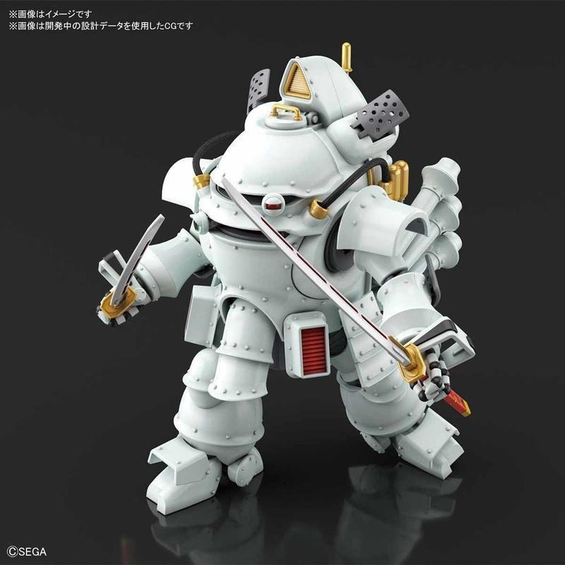 [BANDAI正品]櫻花大戰 HG 1/20 靈子甲冑 光武 改 大神一郎 座機-細節圖3