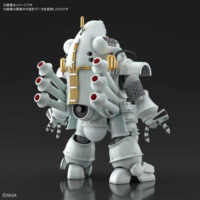[BANDAI正品]櫻花大戰 HG 1/20 靈子甲冑 光武 改 大神一郎 座機-細節圖5
