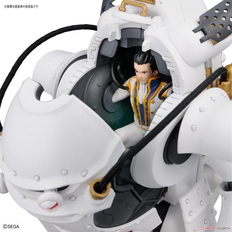 [BANDAI正品]櫻花大戰 HG 1/20 靈子甲冑 光武 改 大神一郎 座機-細節圖8