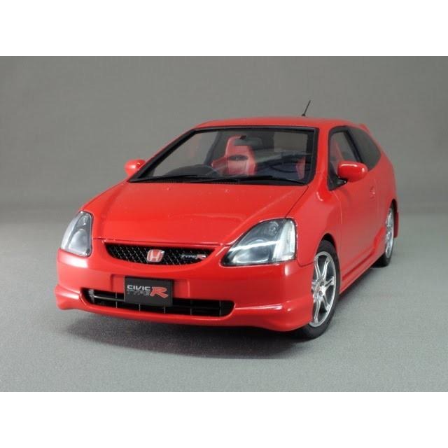 FUJIMI 富士美【絕版品】1/24 Honda Civic 喜美 Type R ＇01 LA-EP3 Moduro-細節圖7
