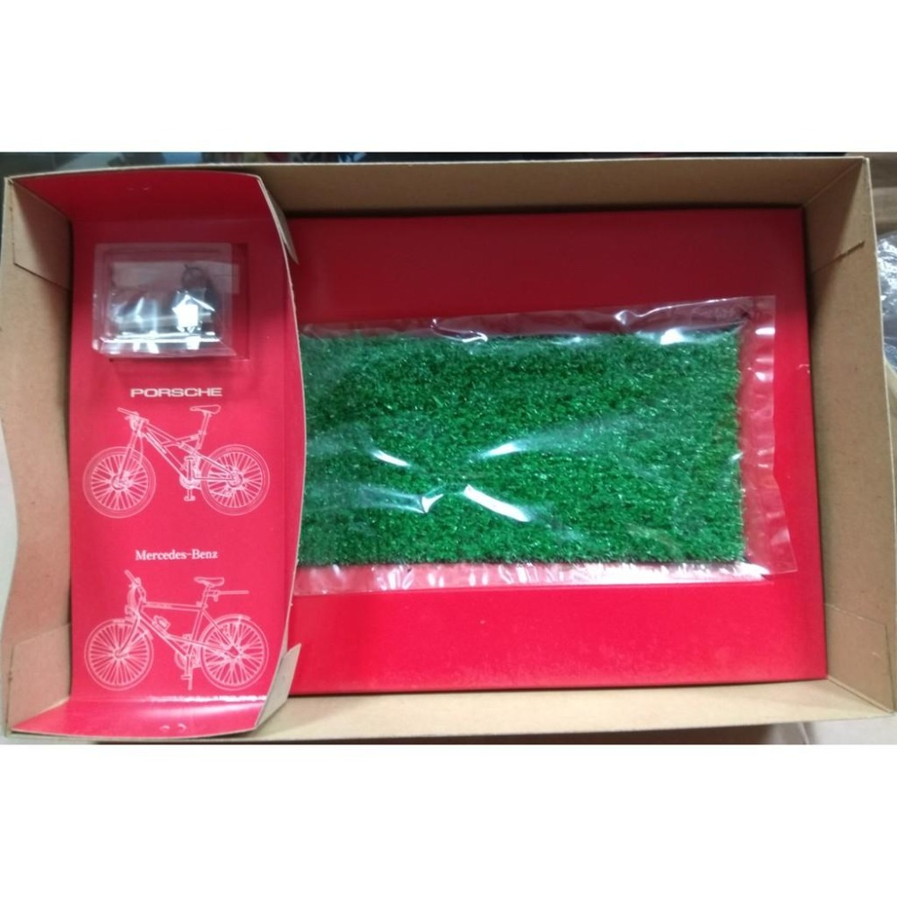 FUJIMI 富士美【絕版品】1/8 MTB PORSCHE BIKE FS 越野登山腳踏車 (前後避震可動)組裝模型-細節圖6