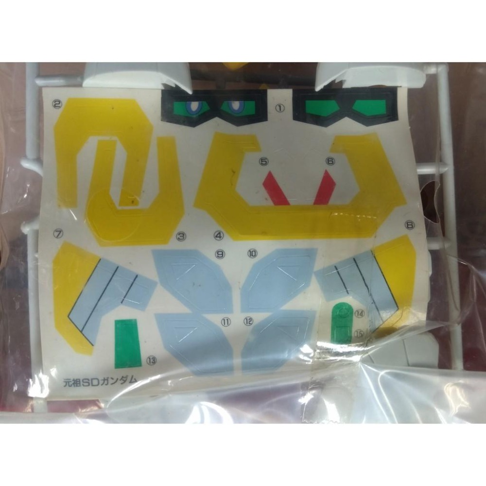 [BANDAI正品]【絶版品】🔺SD BB戰士 元祖 0060 新機動戰記 W 沙漠鋼彈🔺-細節圖9