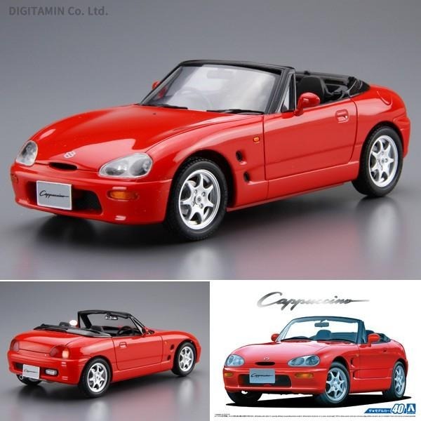 AOSHIMA正品 青島社 1/24 SUZUKI Cappuccino EA11R-細節圖5