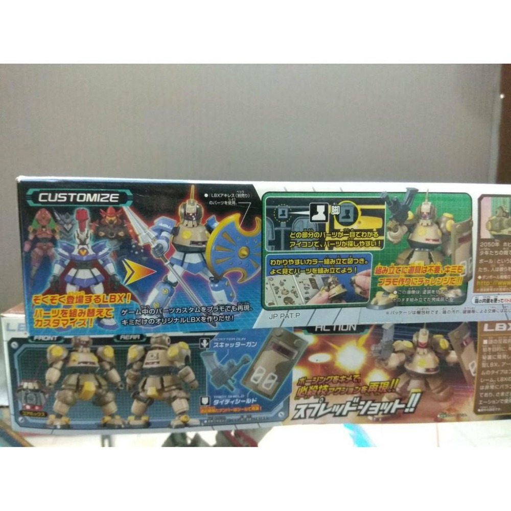 [BANDAI正品] 紙箱戰機 LBX 02 油庫-細節圖4