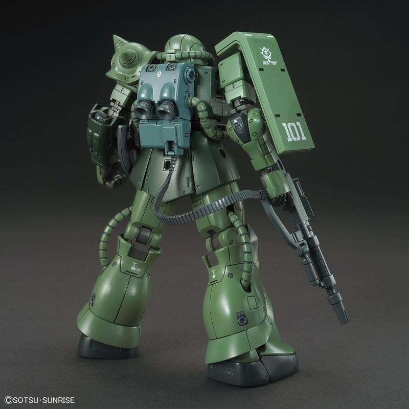 [BANDAI正品]HGTO 025 THE ORIGIN 1/144 HG ZAKU II C-6/R6 量產型薩克2-細節圖3