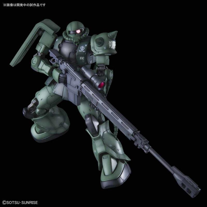 [BANDAI正品]HGTO 025 THE ORIGIN 1/144 HG ZAKU II C-6/R6 量產型薩克2-細節圖7