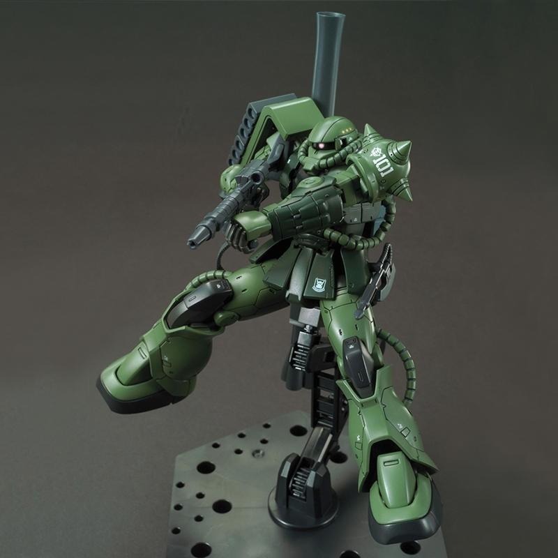 [BANDAI正品]HGTO 025 THE ORIGIN 1/144 HG ZAKU II C-6/R6 量產型薩克2-細節圖8