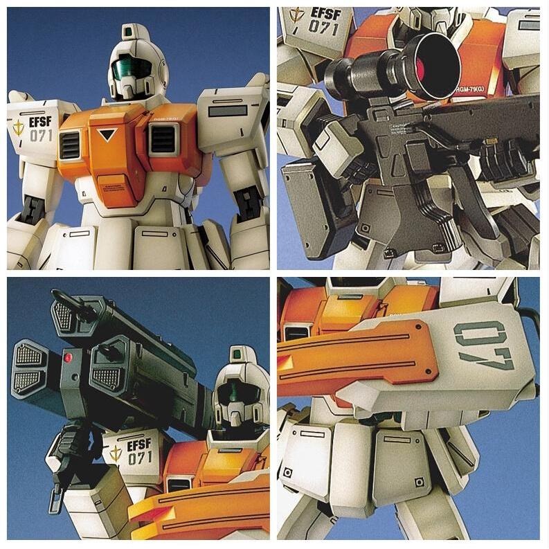 [BANDAI正品] MG 1/100 RGM-79G 陸戰型吉姆 GM Ground Type 鋼彈08小隊-細節圖5