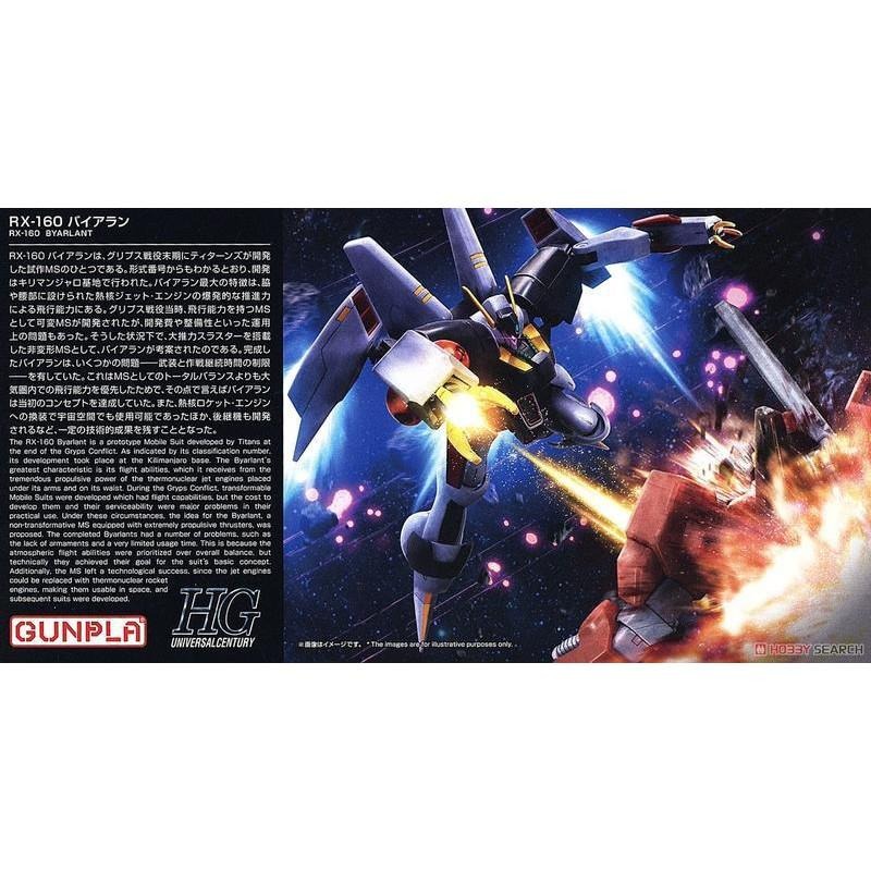 [BANDAI正品] HGUC 214 1/144 HG RX-160 Byarlant 拜藍 Z機動戰士-細節圖8