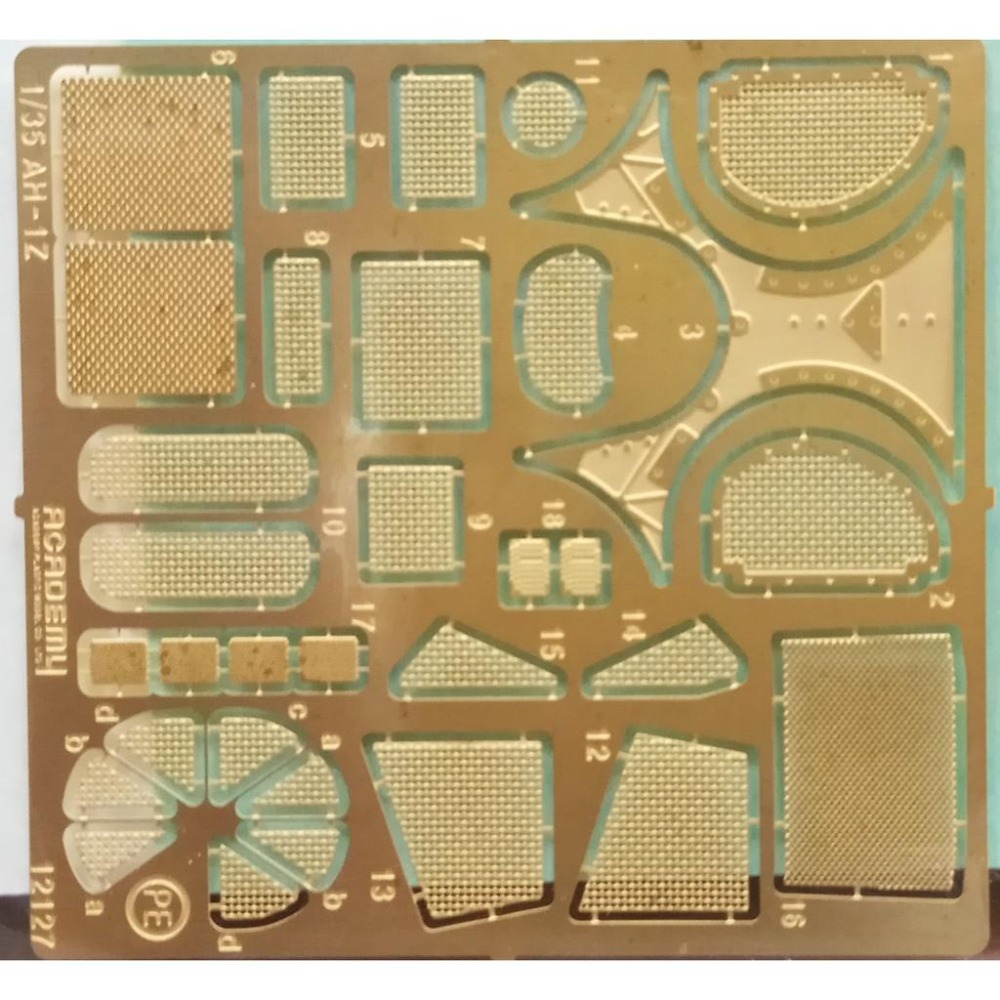 ACADEMY 愛德美 1/35 USMC AH-1Z 美國海軍陸戰隊 眼鏡蛇直升機 Shark Mouth 鯊魚嘴-細節圖3