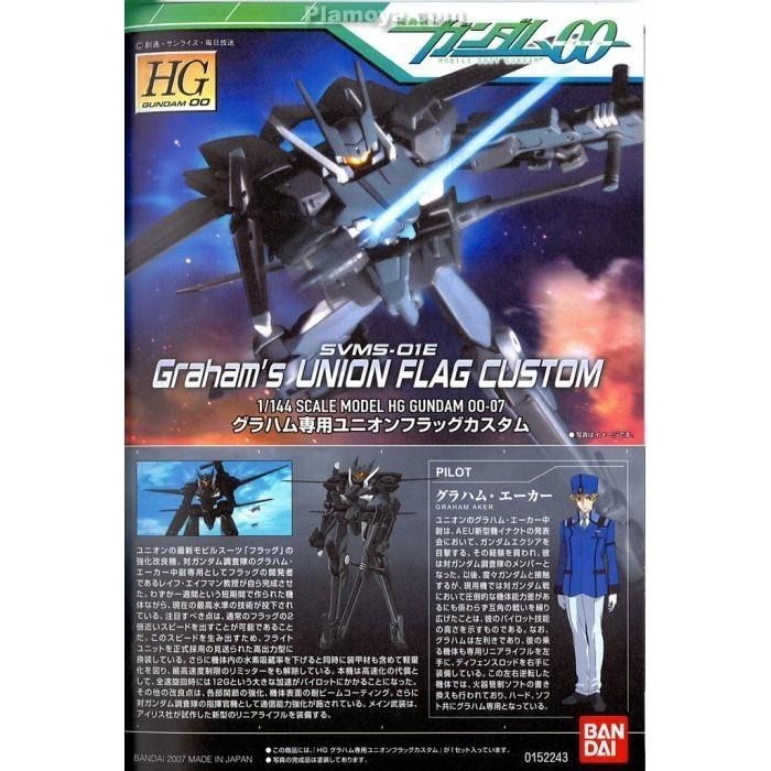 [BANDAI正品]OO鋼彈 00 07 HG 1/144 SVMS-012 葛拉漢專用 聯合旗幟式-細節圖9