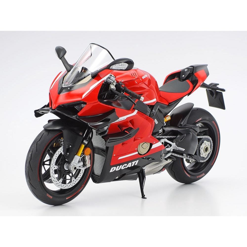 TAMIYA正品 田宮 1/12 杜卡迪 Ducati Superleggera V4 重機 機車組裝模型-細節圖9