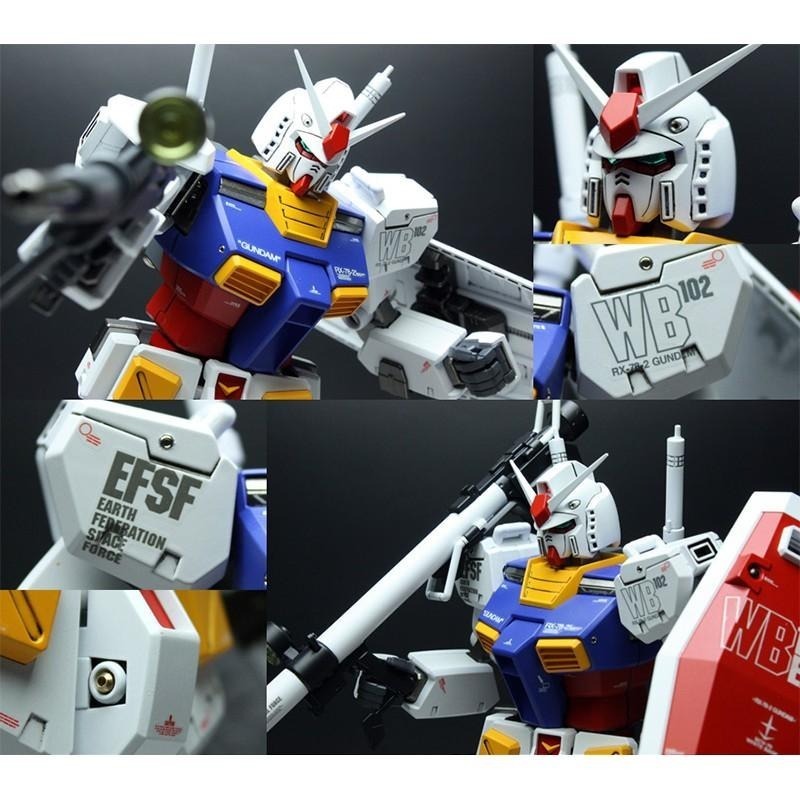 [BANDAI正品] MG 1/100 RX-78-2 GUNDAM Ver.Ka 初鋼 初代鋼彈 卡版 機動戰士鋼彈-細節圖7