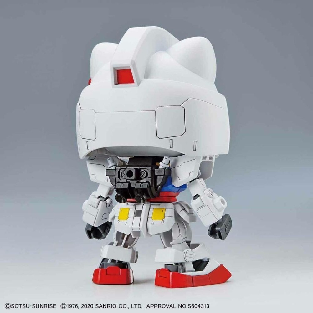[BANDAI正品] SD 鋼彈凱蒂貓 SPIRITS HELLO KITTY RX-78-2 週年限定-細節圖8