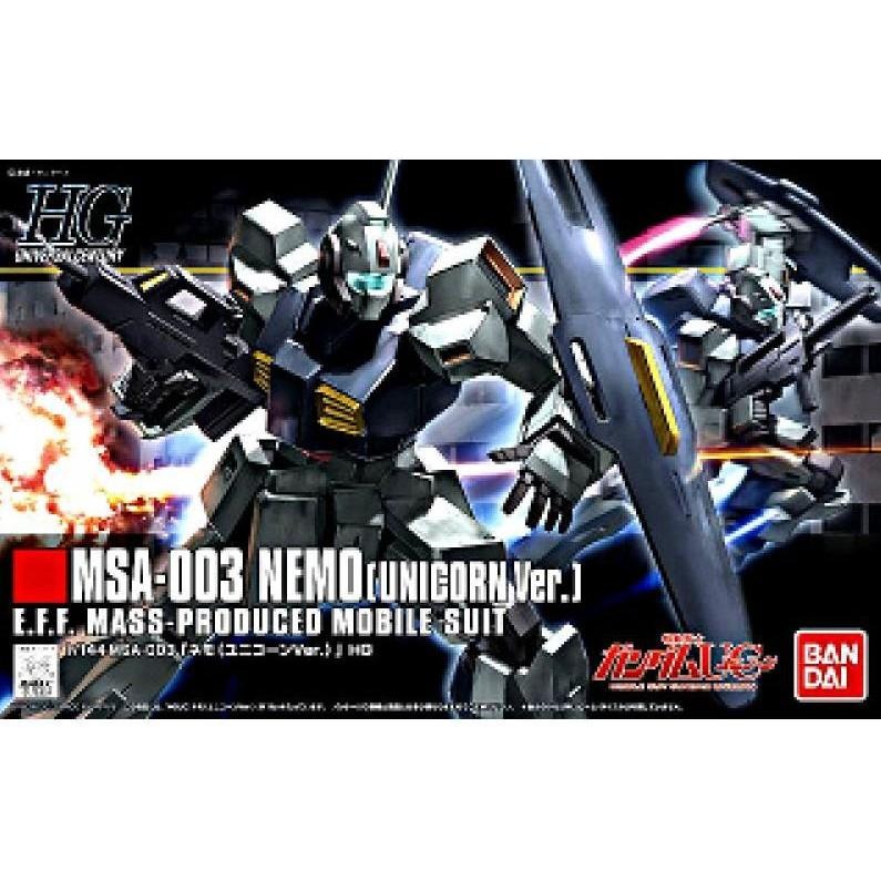 [BANDAI正品]HGUC 140 機動戰士 1/144 HG 尼摩 MSA-003 NEMO 尼莫(UC版)-細節圖9