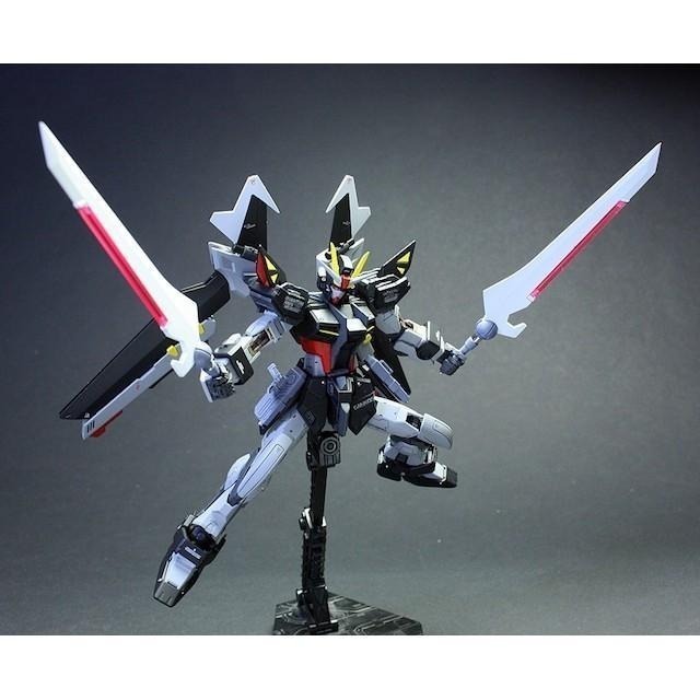 [BANDAI正品] SEED 41 HG 1/144 漆黑攻擊 STRIKE NOIR GUNDAM 漆黑攻擊鋼彈-細節圖4