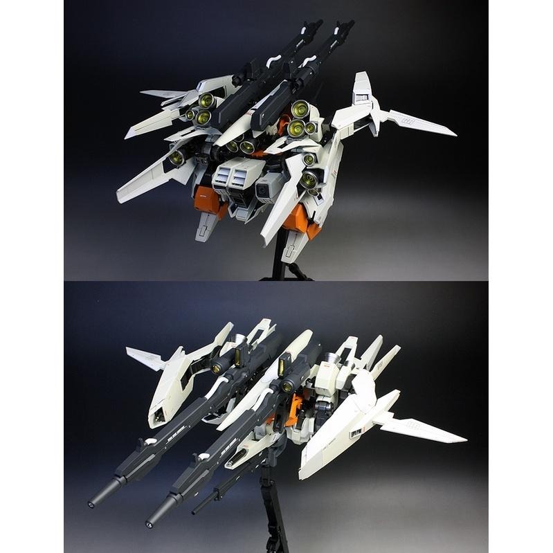 [BANDAI正品] MG 1/100 里澤爾C型 雷比爾將軍號配備機+防禦機 RGZ-95C ReZEL TYPE-C-細節圖4