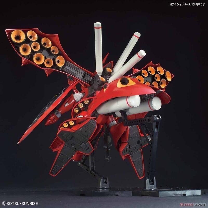 [BANDAI正品]HGUC 240 1/144 HG 夜鶯 MSN-04 II NIGHTGALE 逆襲的夏亞-細節圖6