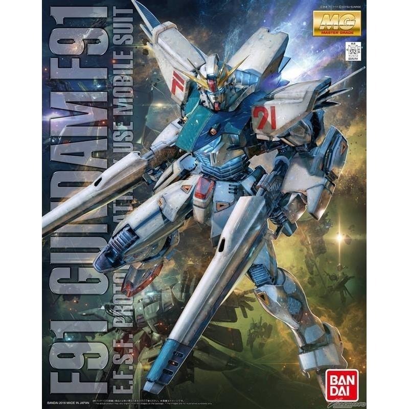 MG 1/100 F91 Ver 2.0 鋼彈 F91 V 2.0版 (附支架) 機動戰士鋼彈-細節圖10
