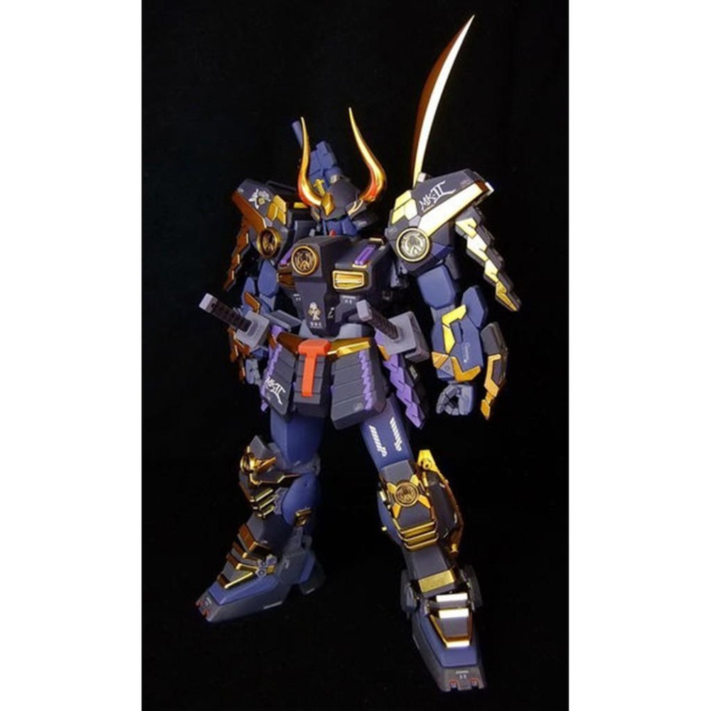 [BANDAI正品] MG 1/100 武者鋼彈Mk-II 鋼彈無雙 武者頑馱無摩亞屈-細節圖2