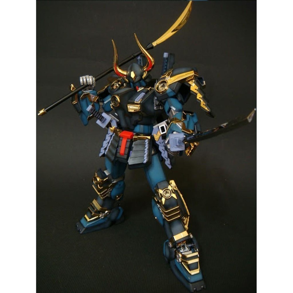 [BANDAI正品] MG 1/100 武者鋼彈Mk-II 鋼彈無雙 武者頑馱無摩亞屈-細節圖9