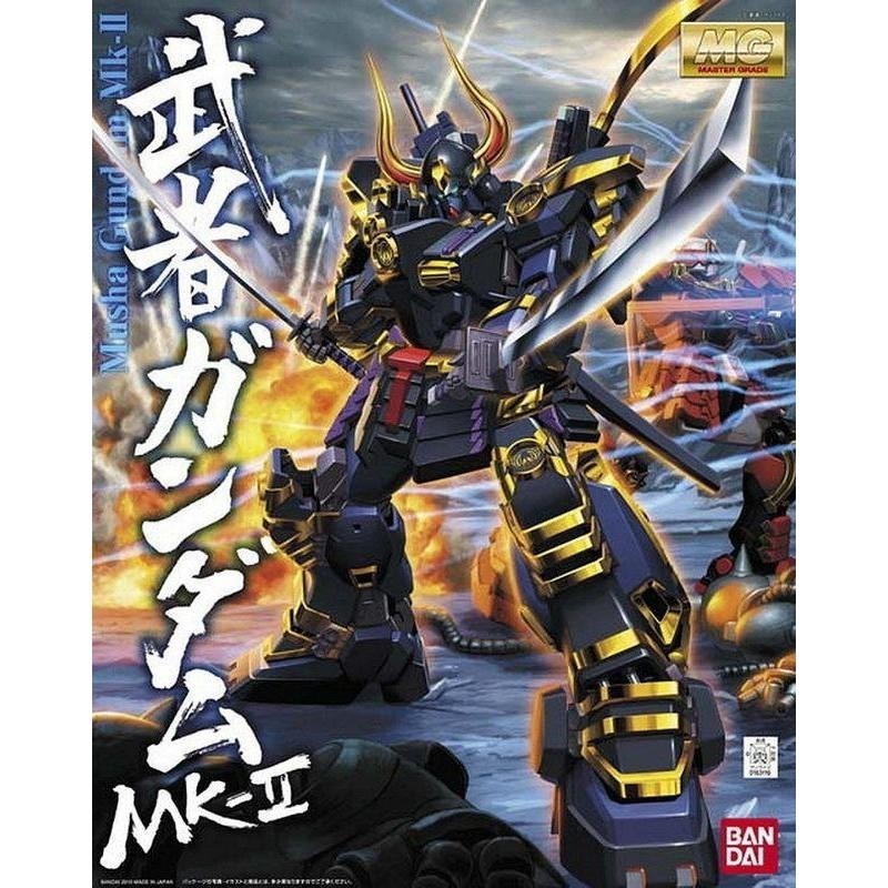 [BANDAI正品] MG 1/100 武者鋼彈Mk-II 鋼彈無雙 武者頑馱無摩亞屈-細節圖10