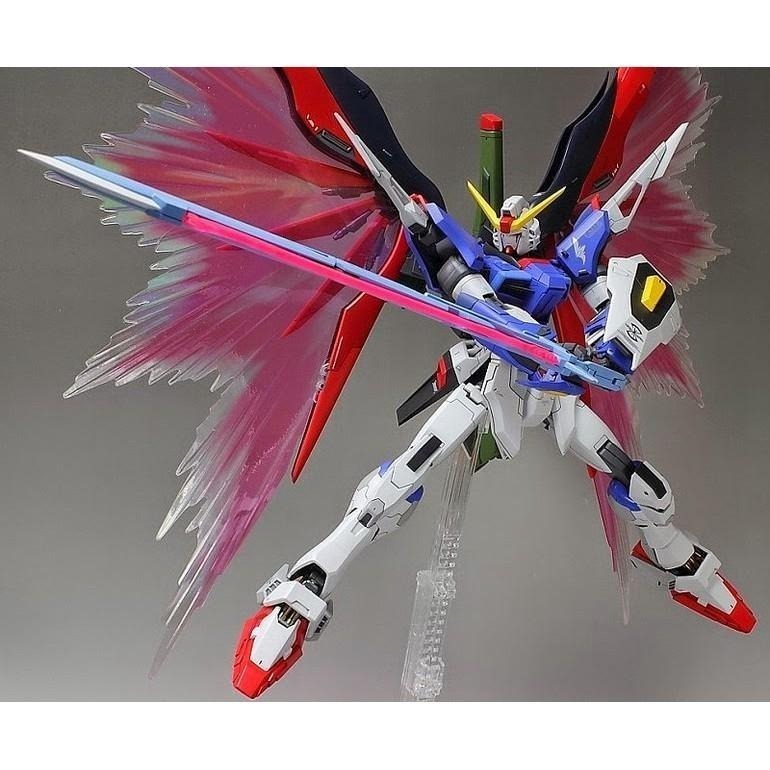 [BANDAI正品] MG 1/100 SEED 命運鋼彈 附光之翼 限定版 DESTINY GUNDAM 光翼特別版-細節圖5